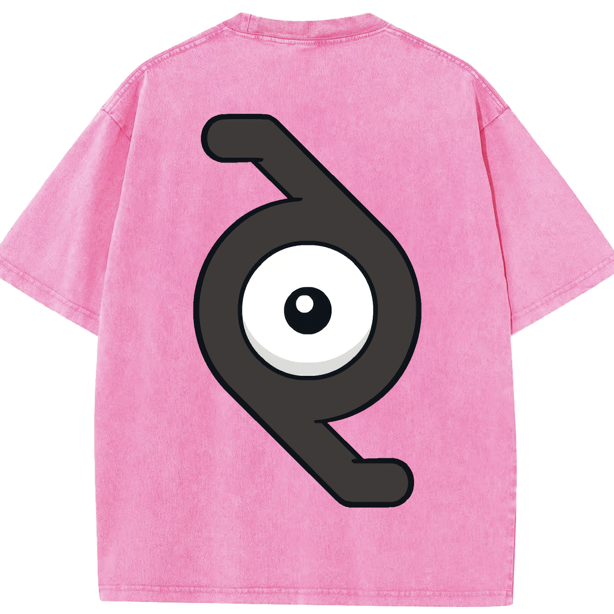 （画像用） ポケットモンスター Pokémon 綿100% ヴィンテージ風 半袖Tシャツ（背面プリント）